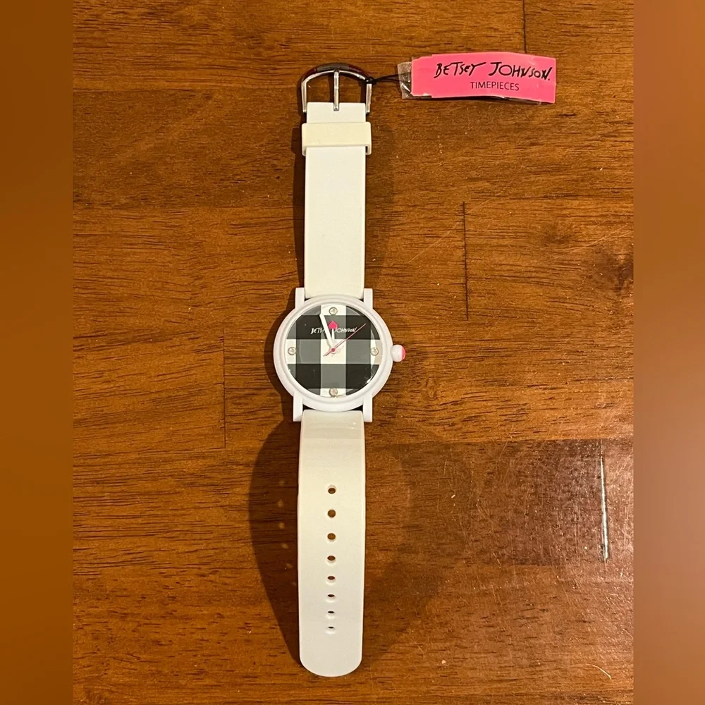 Betsey Johnson Y2K VINTAGE Gingham Watch NWT